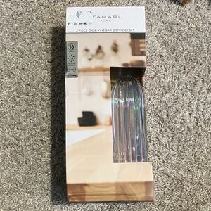 Tahari Iridescent Oil & Vinegar Dispenser Set